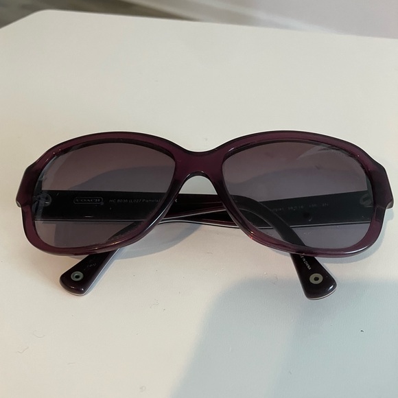 Coach Purple Pamela Sunglasses - Picture 5 of 8